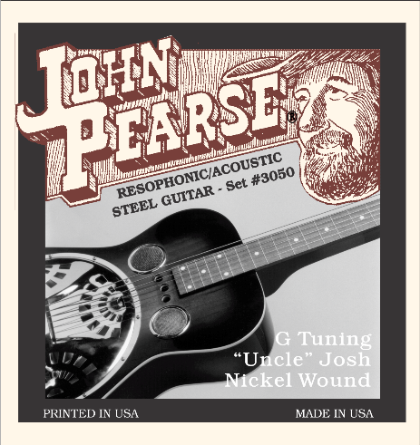 John Pearse 3050 струны для акустической гитары ResoPhonics® .018 - .059