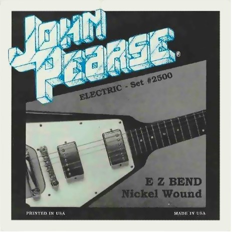 John Pearse 2500 струны для электрогитары .010 - .046