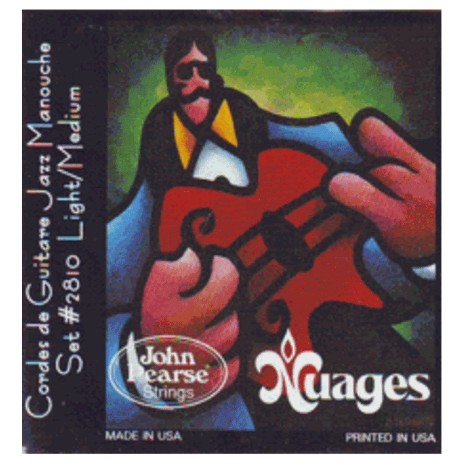 John Pearse 2810LM струны для джазовой акустической гитары