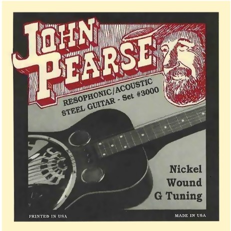 John Pearse 3000 струны для акустической гитары ResoPhonics® .016 - .059