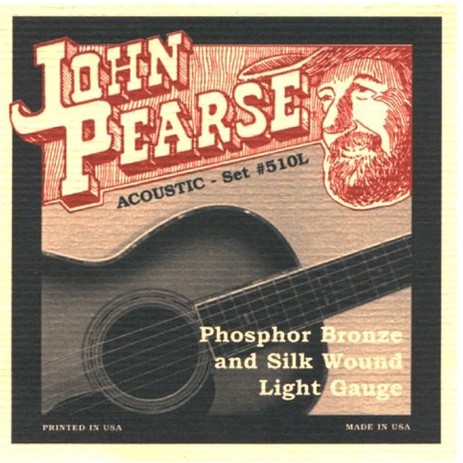 John Pearse 510L струны для акустической гитары .11 - .49